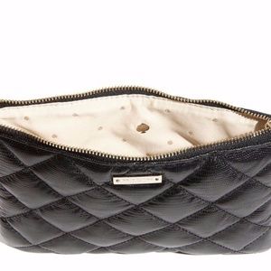 KATE SPADE BLACK QUILTED LITTLE GIA BAG NWT